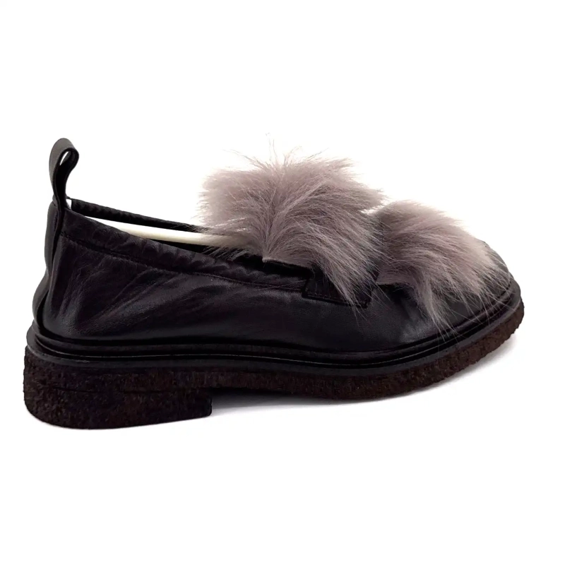 Fru.it 9277 Braunes Leder Ivoire Chaussures