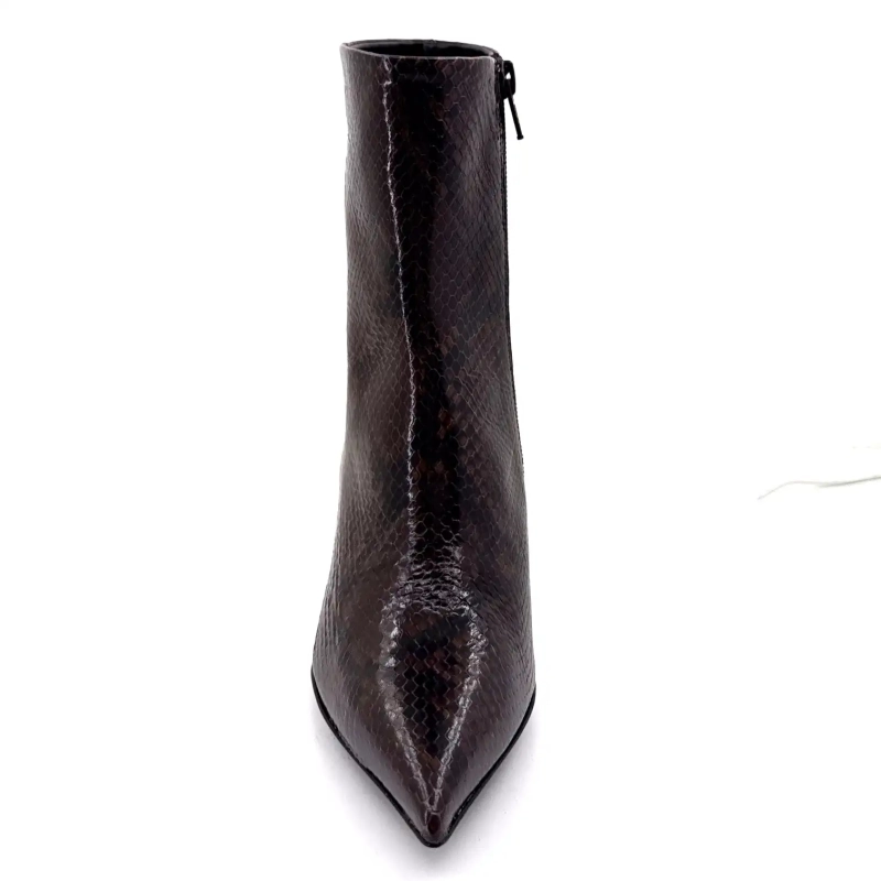 Guglielmo Rotta Atena barna Python lakkbőr Ivoire Chaussures