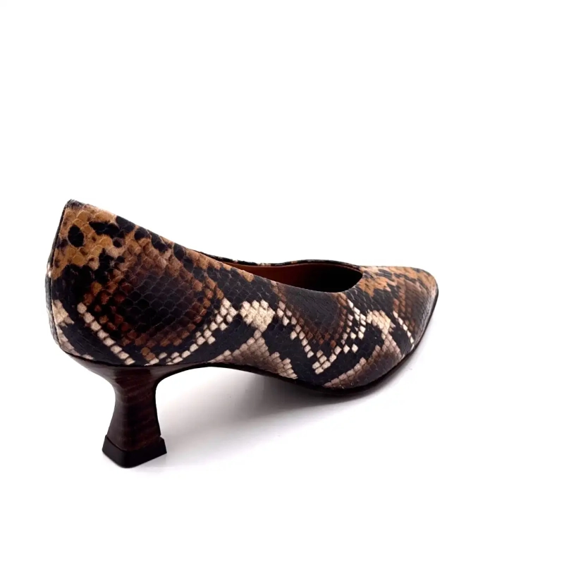 Pedro Miralles 29370 Brązowa skóra gadów Ivoire Chaussures