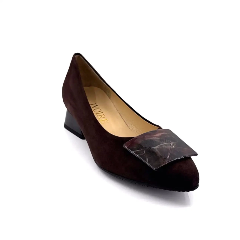 Brunate 31135 Daim Marron Ivoire Chaussures