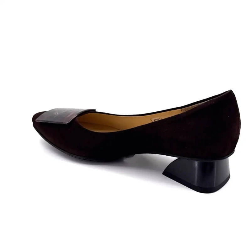 Brunate 31135 Camoscio Marrone Ivoire Chaussures