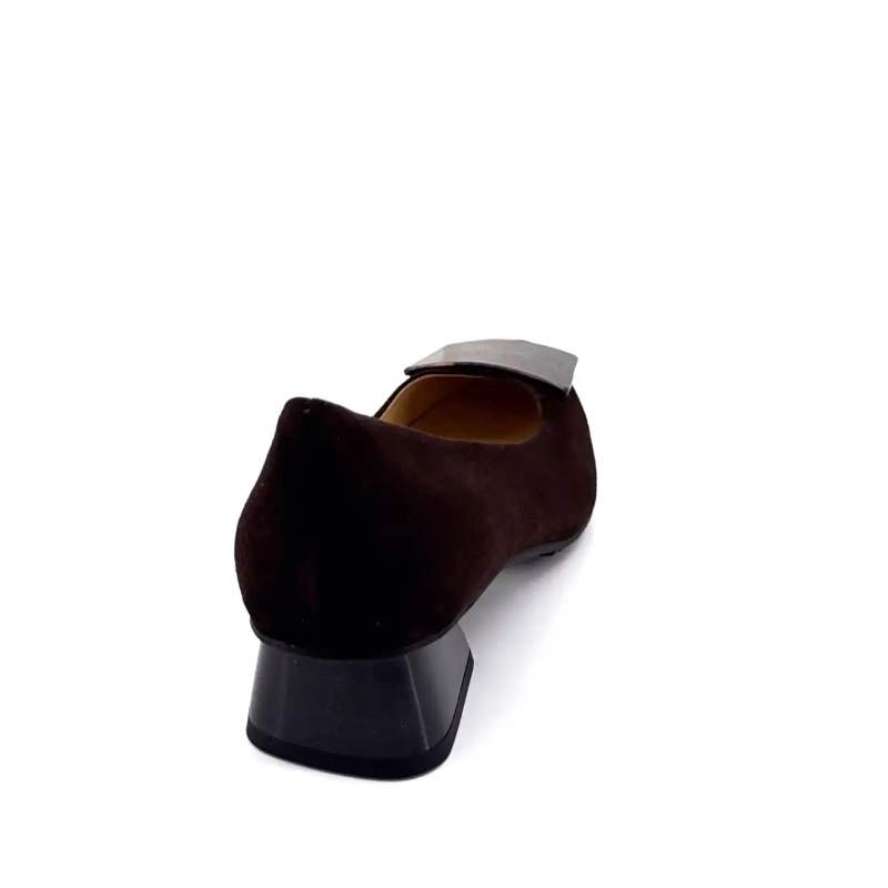 Brunate 31135 Bruin Suède Ivoire Chaussures