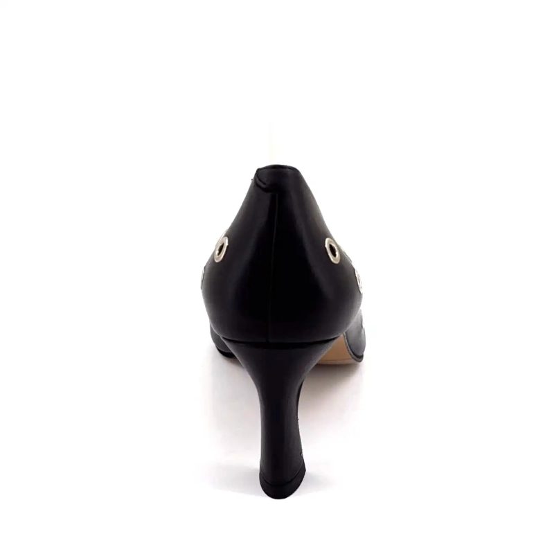 Angel Alarcon 25557 Zwart Leer Ivoire Chaussures