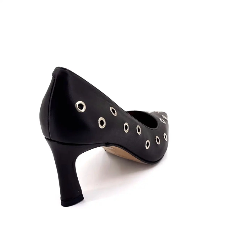 Angel Alarcon 25557 Piele Neagră Ivoire Chaussures