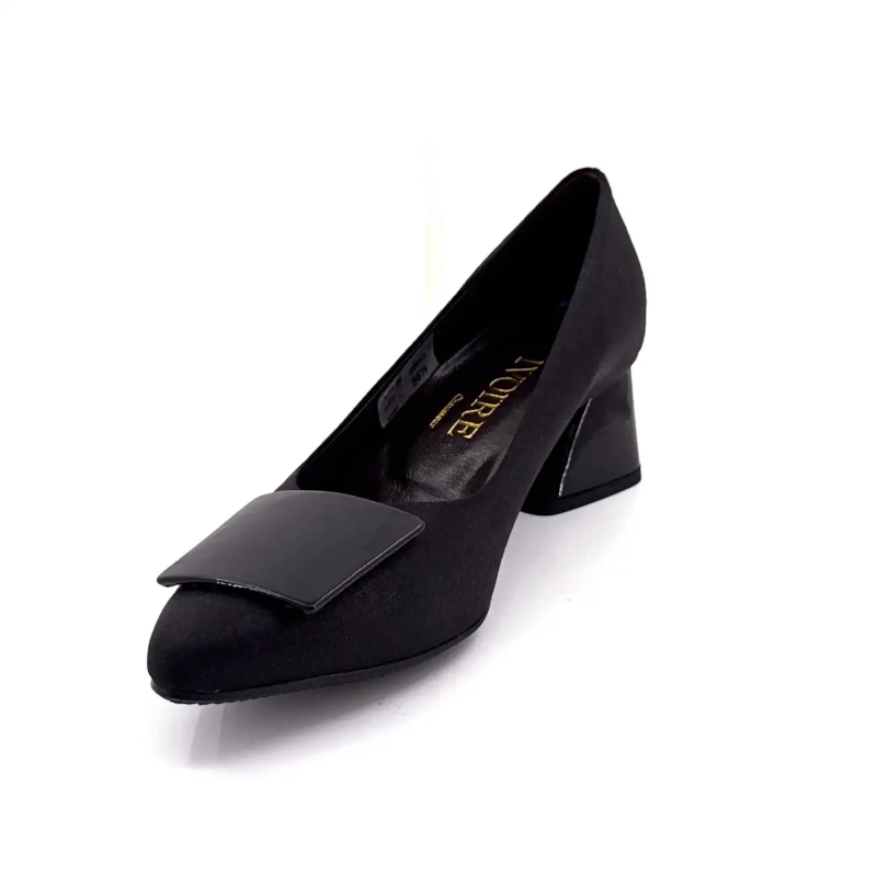 Brunate 50443 Czarny materiał tekstylny Ivoire Chaussures