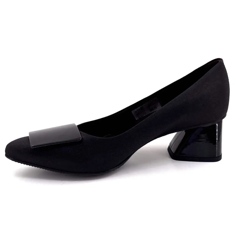 Brunate 50443 Sort Tekstil Ivoire Chaussures