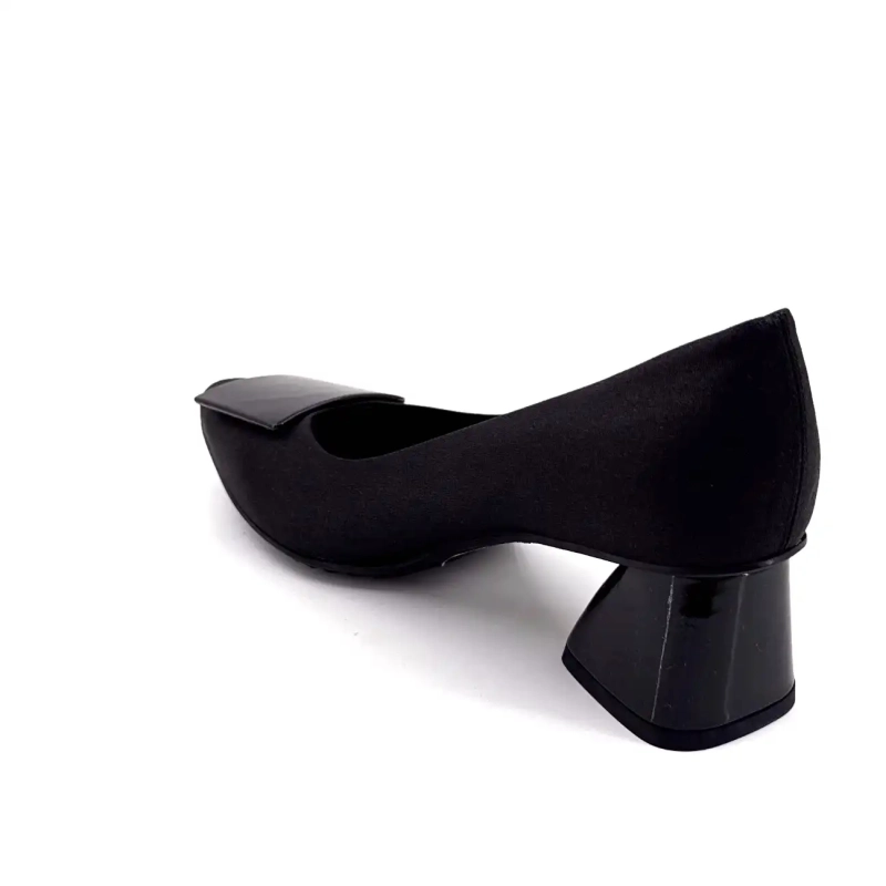 Brunate 50443 Black Textile Ivoire Chaussures