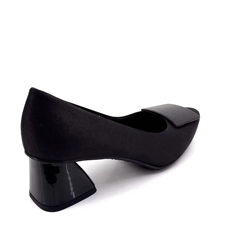 Brunate 50443 Μαύρο ύφασμα Ivoire Chaussures