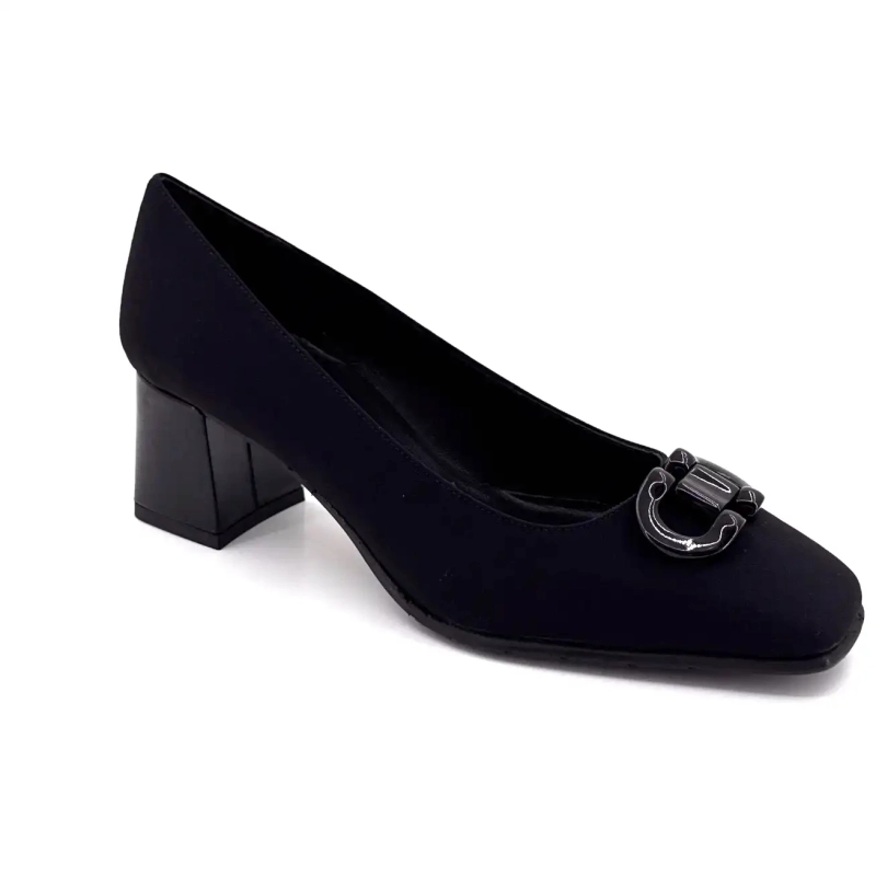 Ivoire Ch 842 Microfibra Nero Ivoire Chaussures