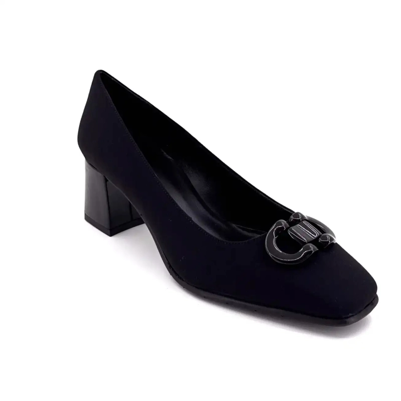 Ivoire Ch 842 Microvezel Zwart Ivoire Chaussures