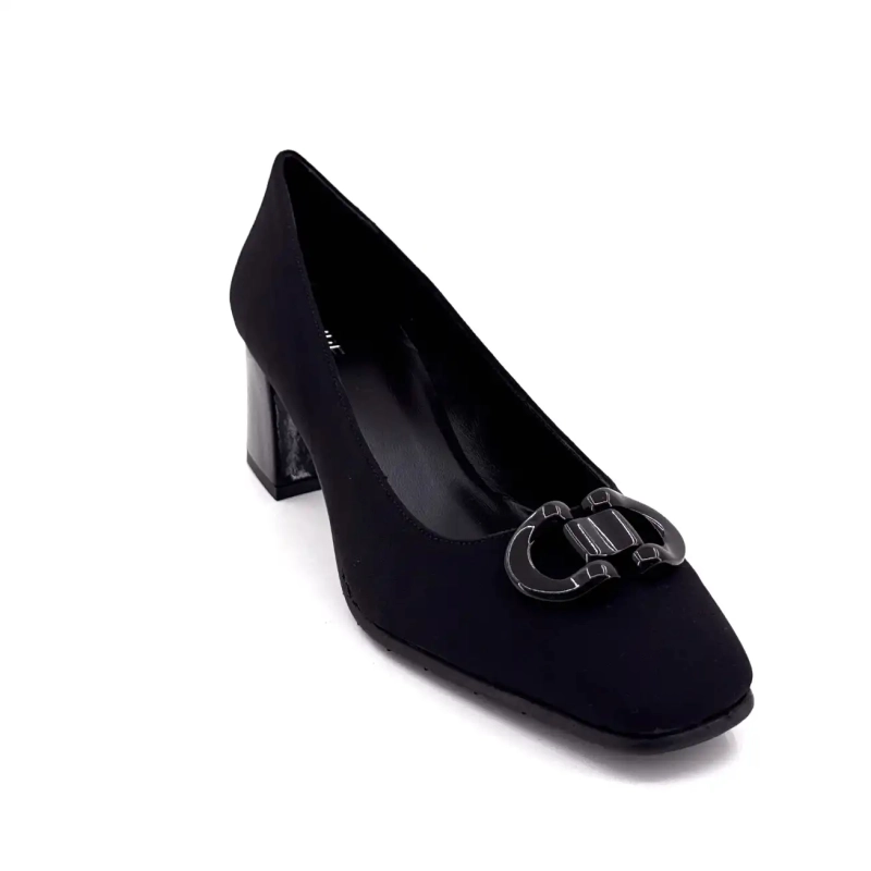 Ivoire Ch 842 Mikrofiber Svart Ivoire Chaussures