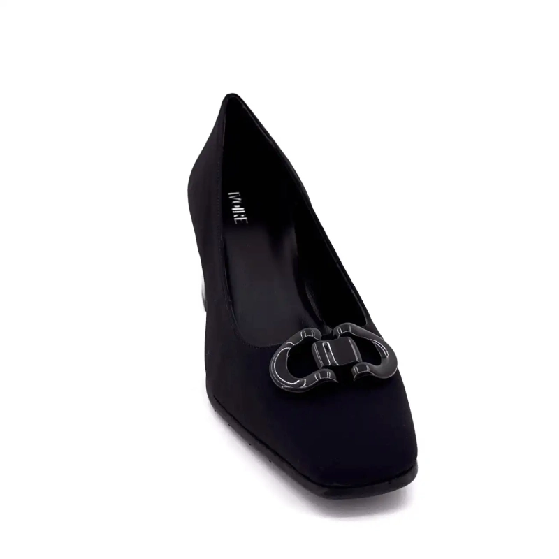 Ivoire Ch 842 Microfiber Black Ivoire Chaussures