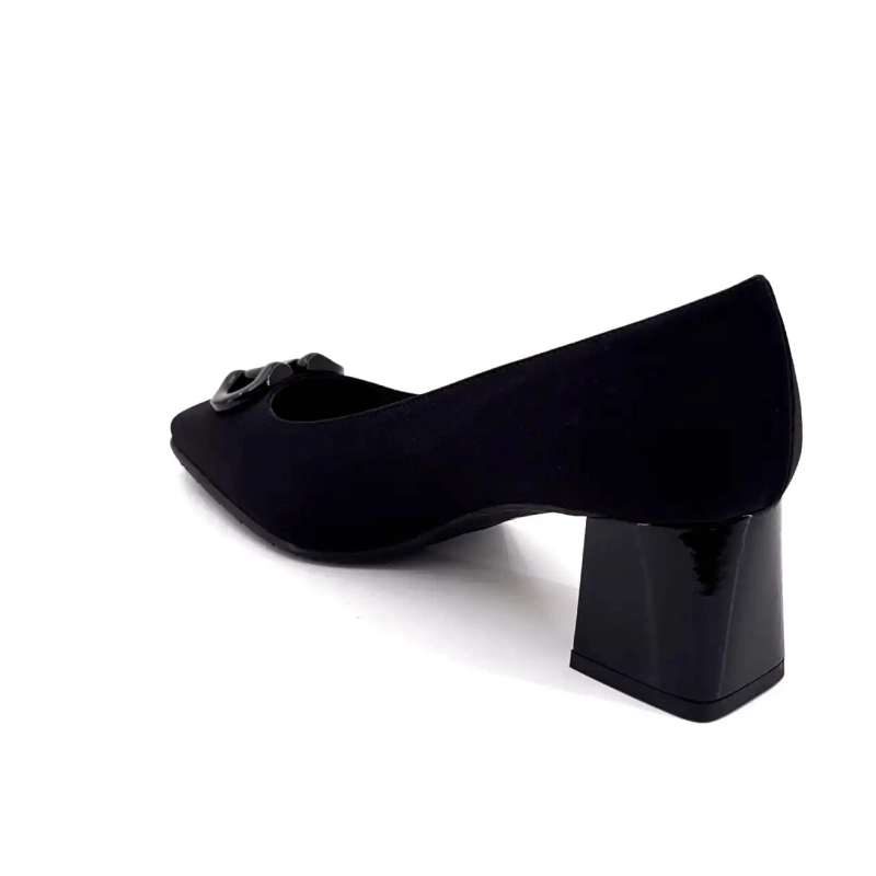 Ivoire Ch 842 Microvezel Zwart Ivoire Chaussures