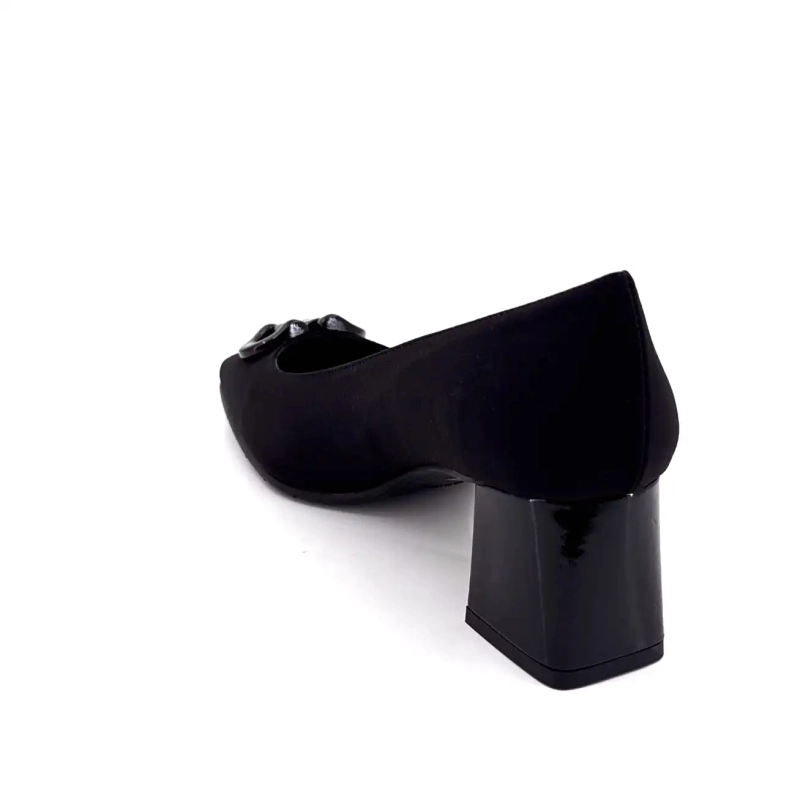 Ivoire Ch 842 Microvezel Zwart Ivoire Chaussures