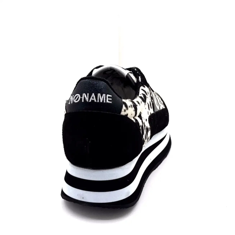 No Name Flex M Joggingbyxor Svarta Mocka Ko Mönstrade Ivoire Chaussures