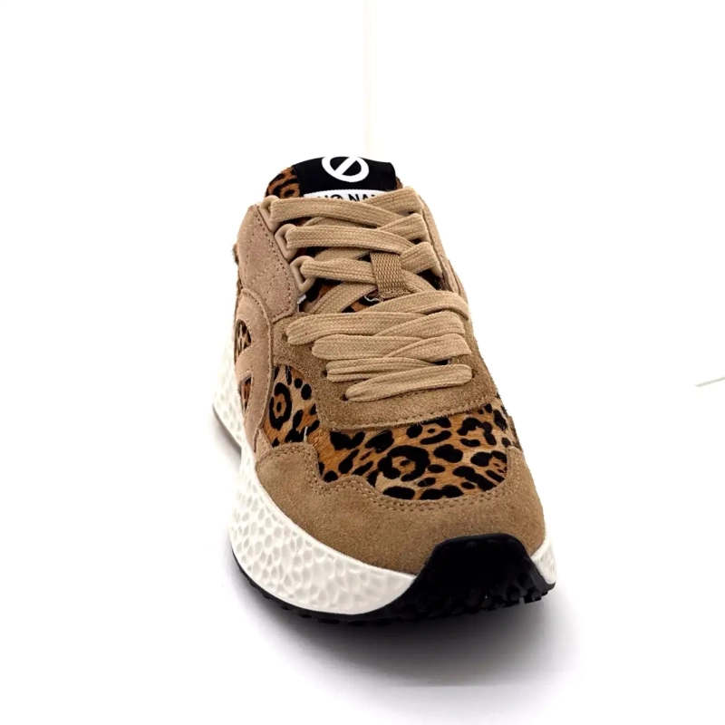 Pantaloni da jogging Carter No Name leopardo Ivoire Chaussures