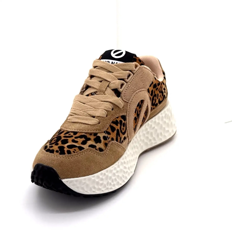 Pantaloni da jogging Carter No Name leopardo Ivoire Chaussures