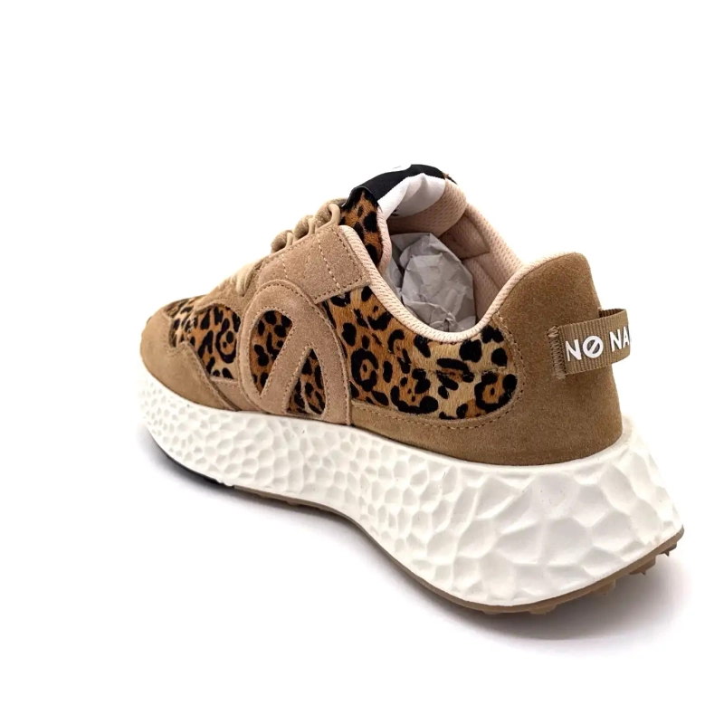 Pantaloni da jogging Carter No Name leopardo Ivoire Chaussures