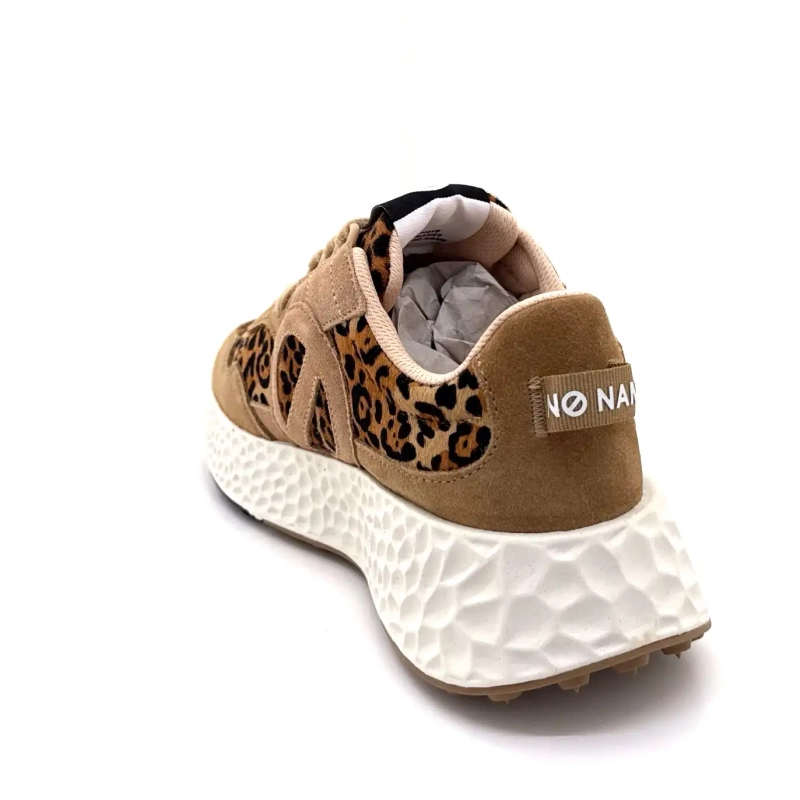 No Name Carter Jogger Semsket Hasselnøtt Leo Ivoire Chaussures