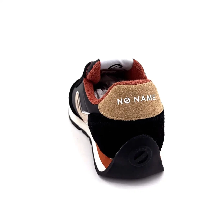 No Name City Run Jogger Textiel Suède Zwart Ivoire Chaussures