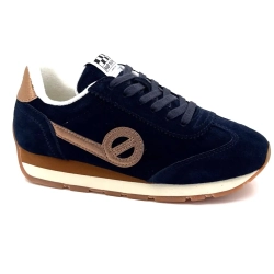 No Name Carter Jogger Suede Hazelnut Leo Ivoire Chaussures