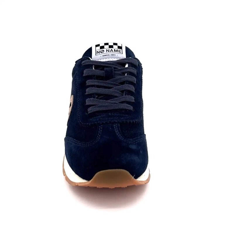 No Name City Run Jogger Navy Suède Ivoire Chaussures
