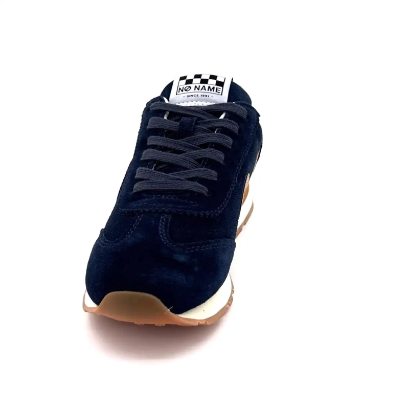 No Name City Run Jogger Navy Suède Ivoire Chaussures