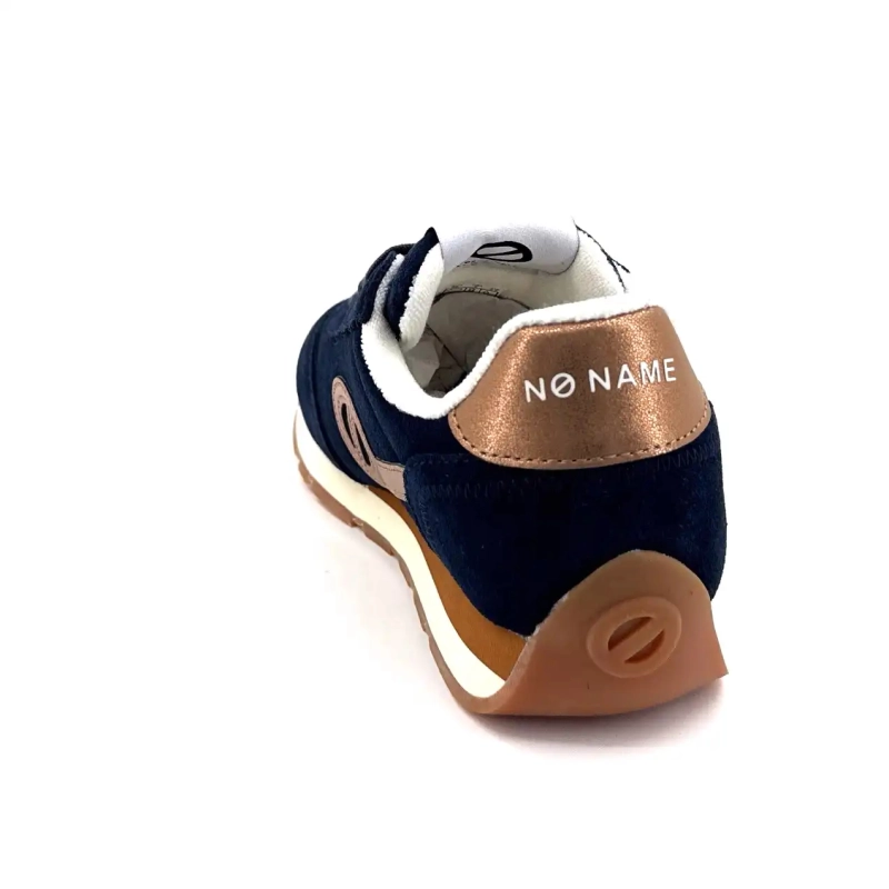 No Name City Run Jogger Navy Suede Ivoire Chaussures