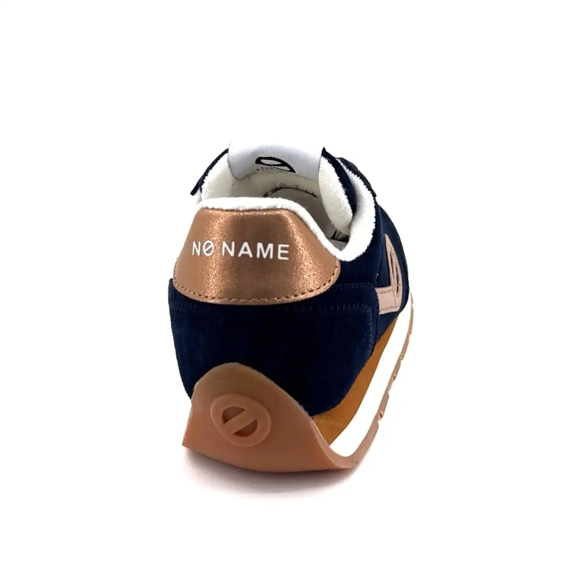 No Name City Run Jogger Navy Suède Ivoire Chaussures