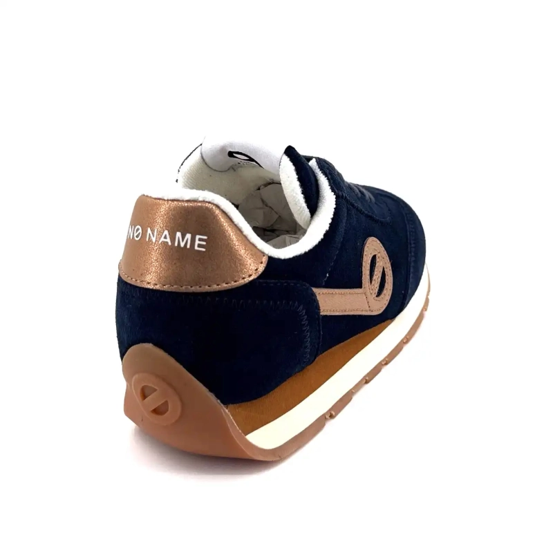 No Name City Run Jogger Navy Suède Ivoire Chaussures
