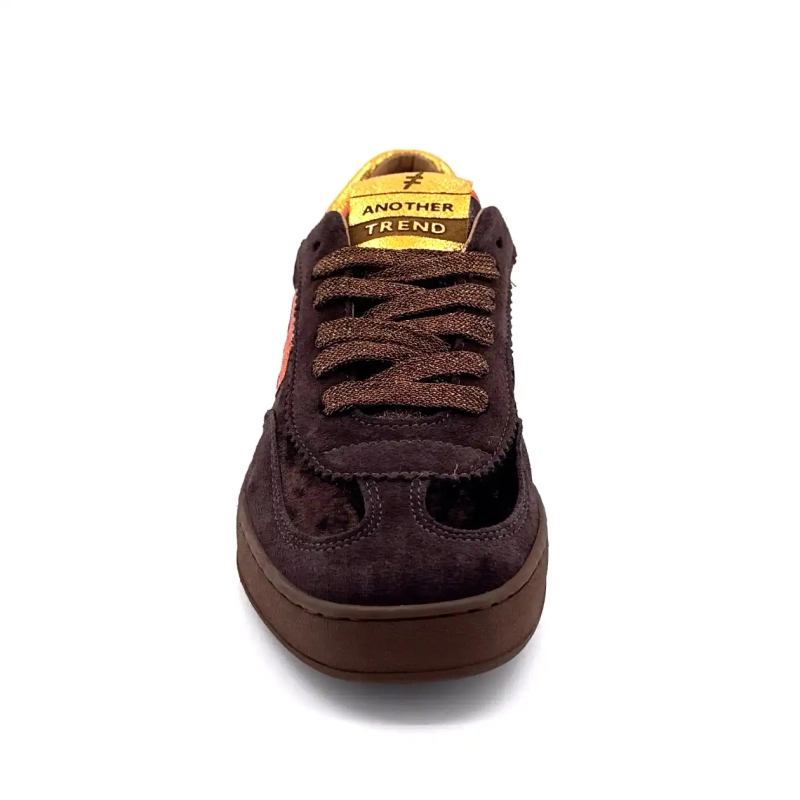 Another Trend A0328103 Mocka Textil Brun Ivoire Chaussures