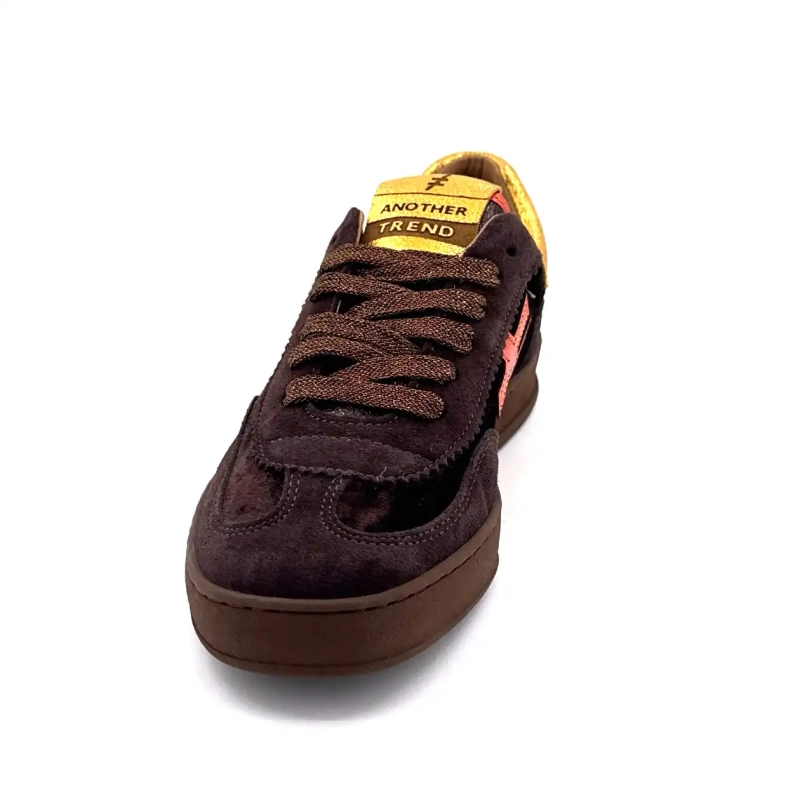 Another Trend A0328103 velúr textil barna Ivoire Chaussures