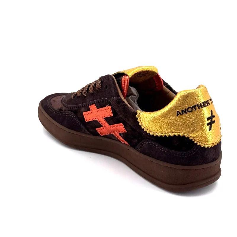 Another Trend A0328103 Mocka Textil Brun Ivoire Chaussures