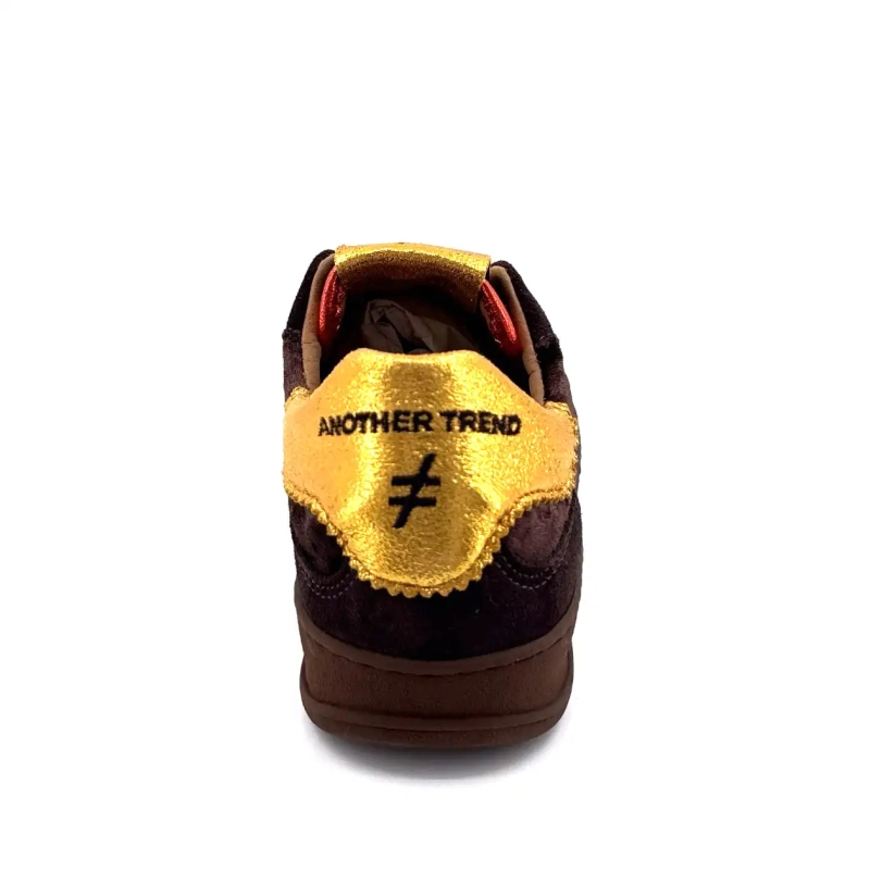 Another Trend A0328103 Zamsz Tekstylny Brązowy Ivoire Chaussures