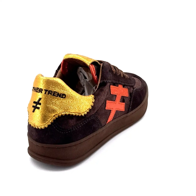 Another Trend A0328103 Mocka Textil Brun Ivoire Chaussures