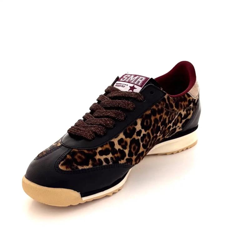 Semerdjian Joyce C475 Leather Brown Gold Léo Ivoire Chaussures