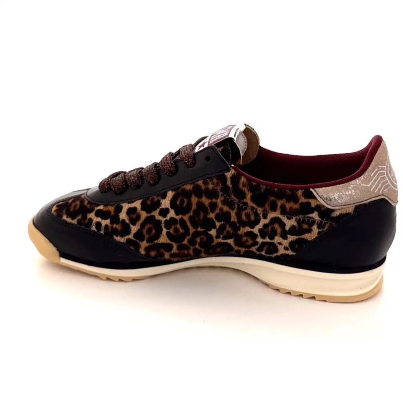 Semerdjian Joyce C475 Läder Brun Guld Léo Ivoire Chaussures