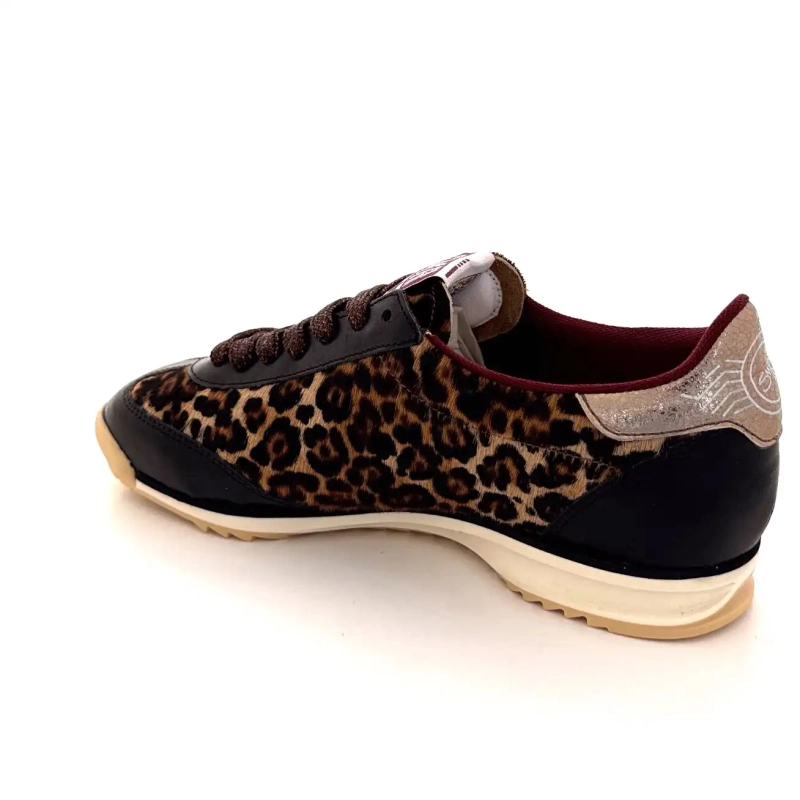 Semerdjian Joyce C475 Pelle Marrone Oro Léo Ivoire Chaussures