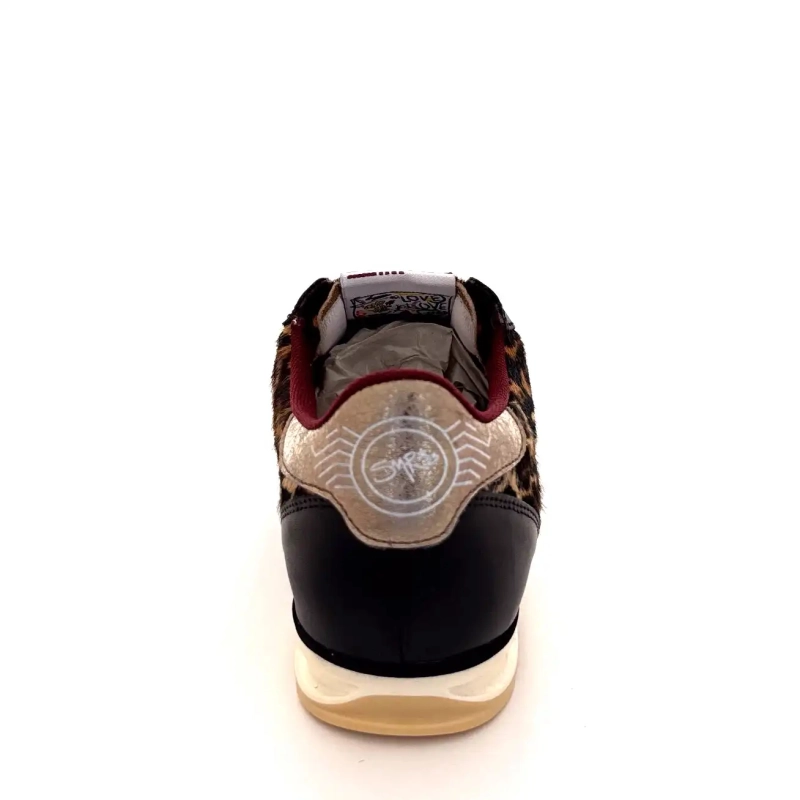 Semerdjian Joyce C475 Leather Brown Gold Léo Ivoire Chaussures