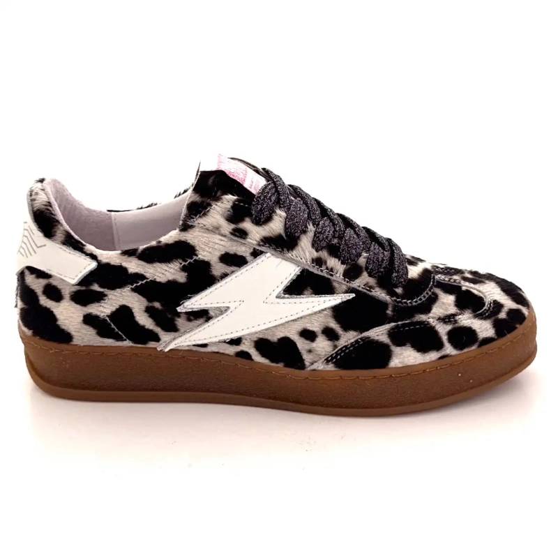 Semerdjian Risy C283 Cuir Poulain Vache Noir Ivoire Chaussures