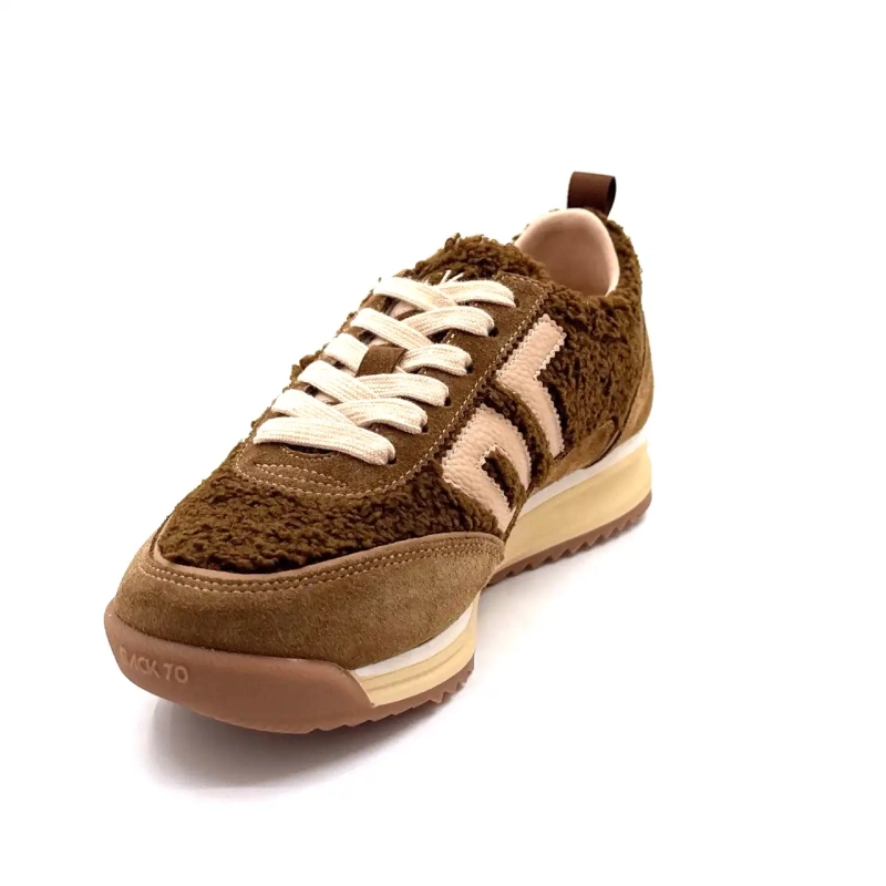 Back70 108009 Ύφασμα σουέτ καφέ Ivoire Chaussures