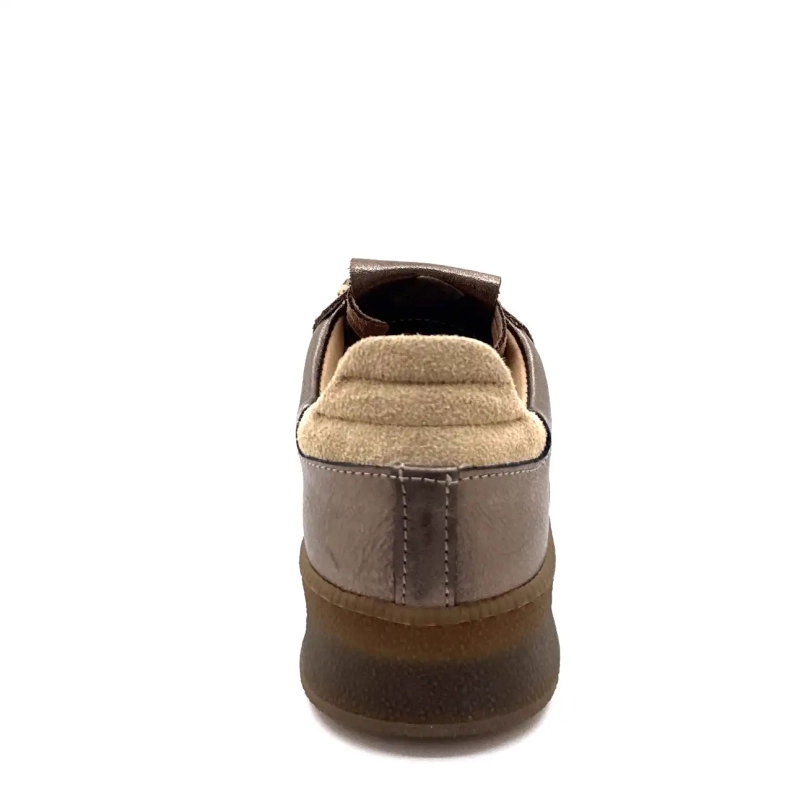 Méliné 525 M-Sbt Cuir Bronze Taupe Ivoire Chaussures