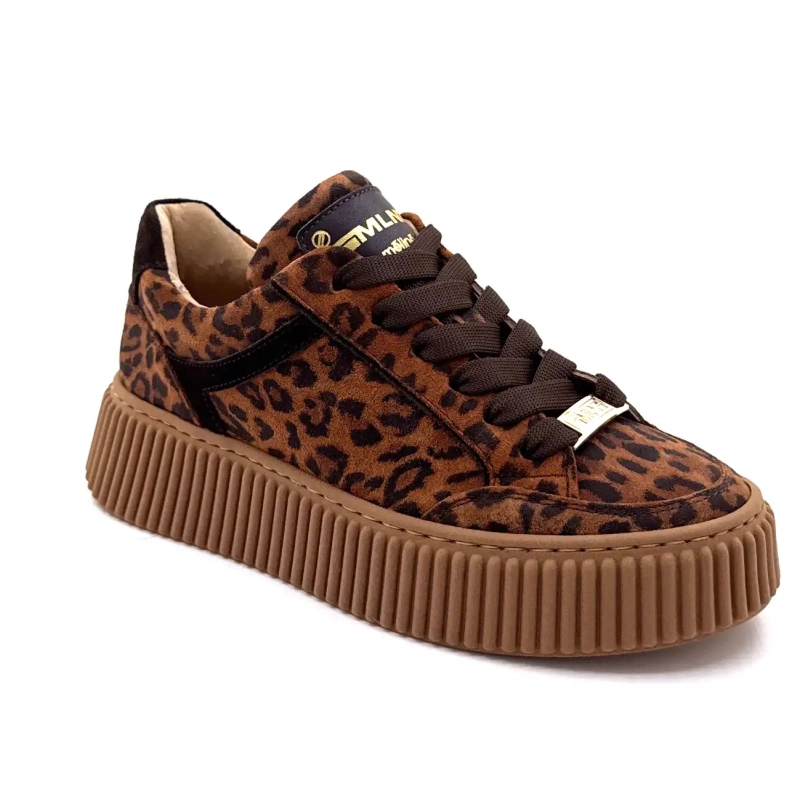 Méliné 652 Ra Daim Léo Ivoire Chaussures