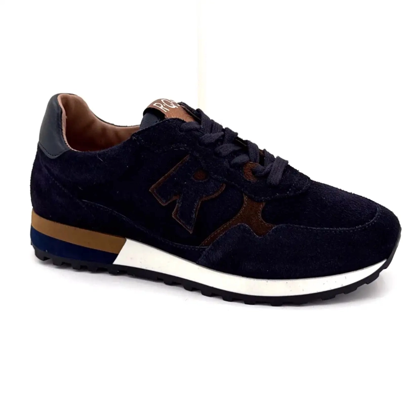 Reqins Mania Suede Azul Marinho Ivoire Chaussures