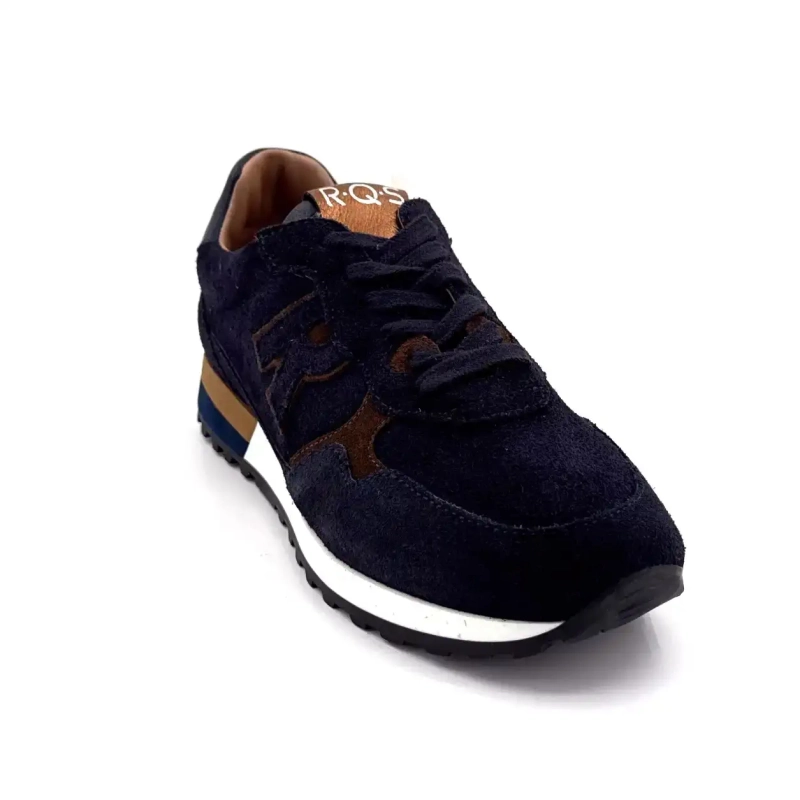 Reqins Mania Suede Azul Marinho Ivoire Chaussures