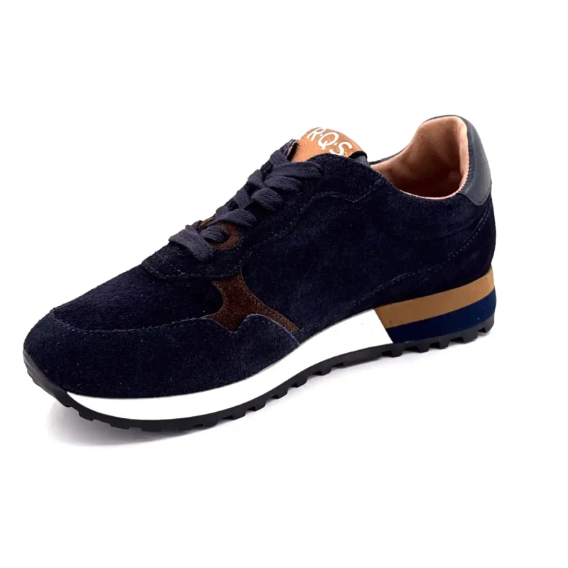 Reqins Mania Suede Azul Marinho Ivoire Chaussures