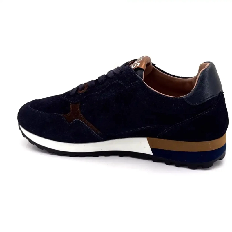 Reqins Mania velúr sötétkék Ivoire Chaussures