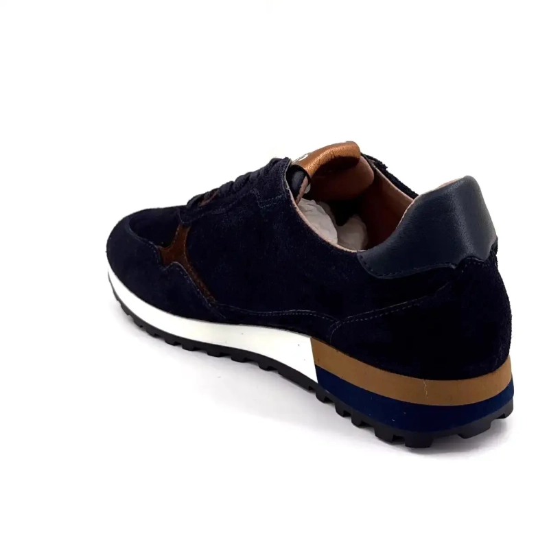 Reqins Mania Suede Azul Marinho Ivoire Chaussures