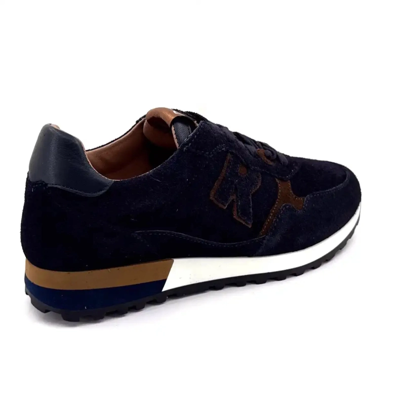 Reqins Mania Suede Azul Marinho Ivoire Chaussures