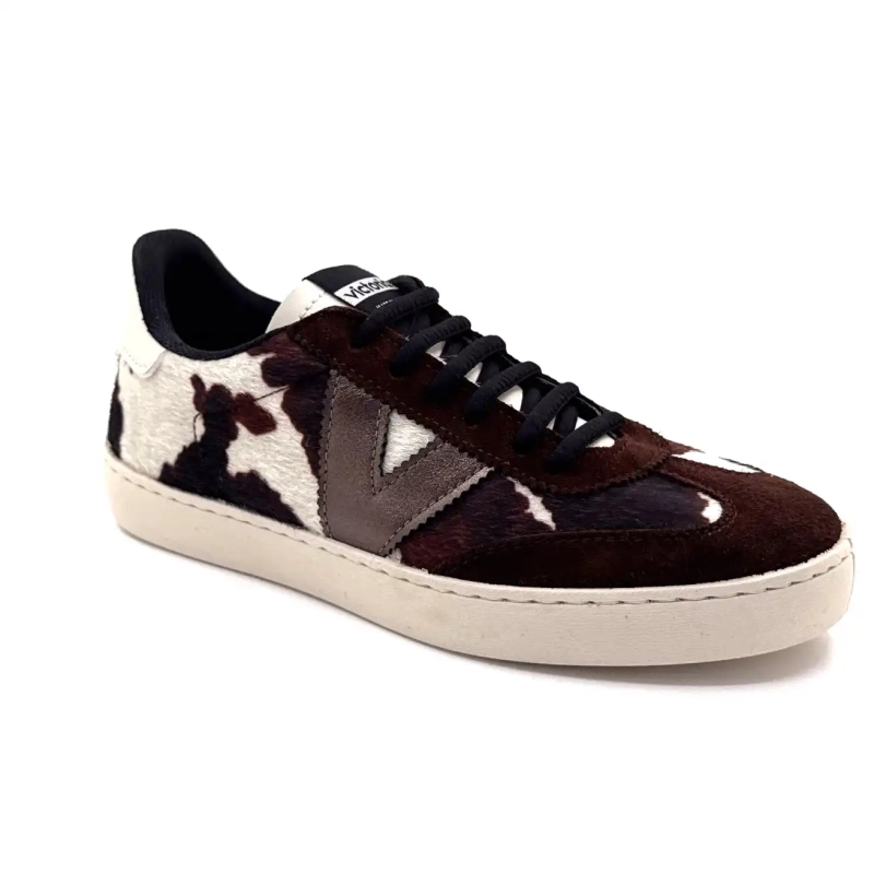 Victoria 1126224 Bruin suède koeienprint Ivoire Chaussures